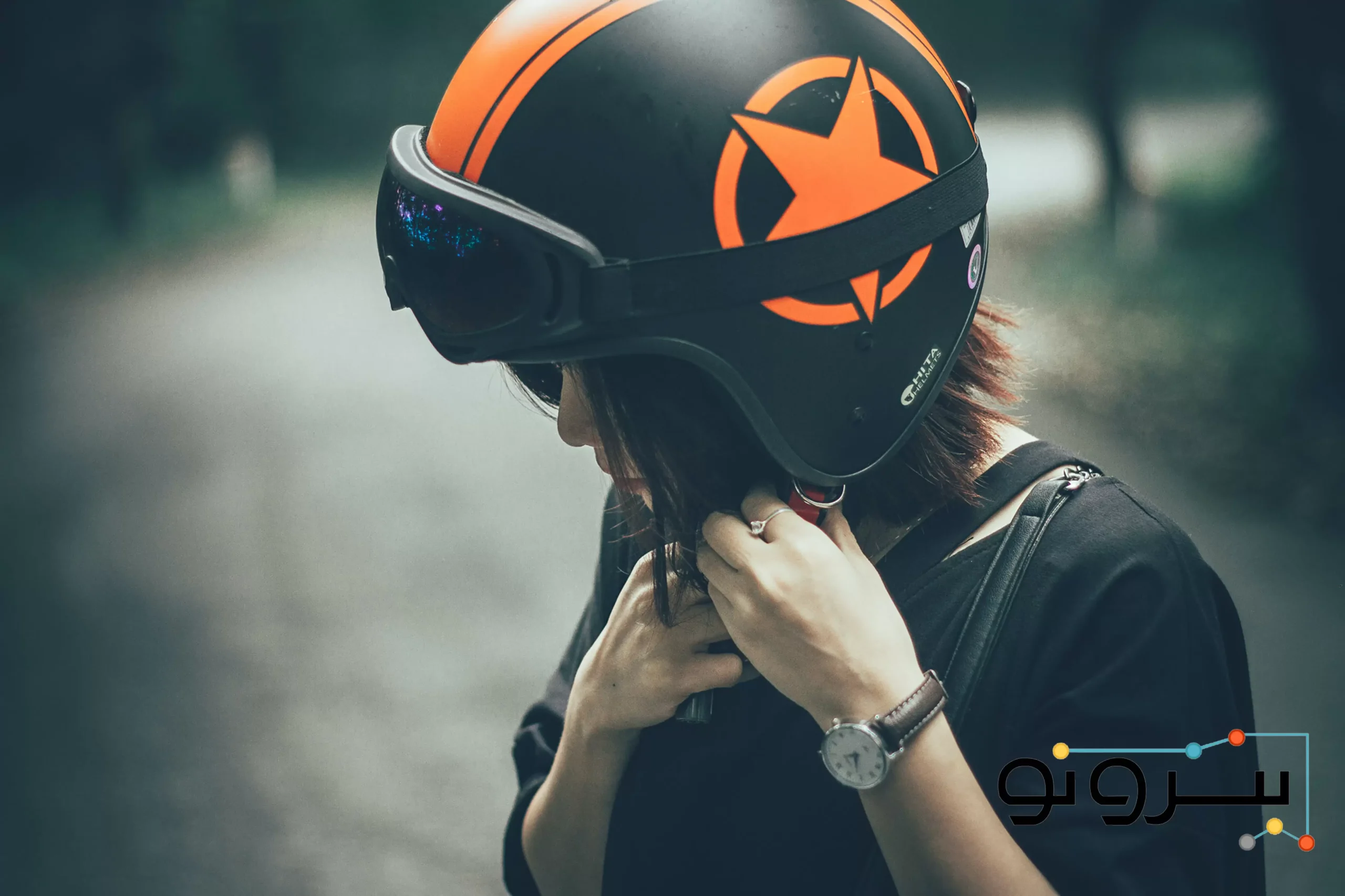کلاه ایمنی موتور سیکلت ۱